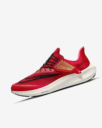 Nike Air Zoom Pegasus 39 FlyEase Rojos Grises Oscuro Negros | MX 4674